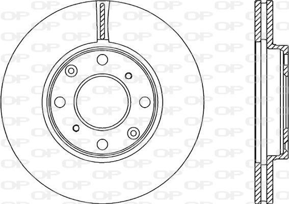 OPEN PARTS Bremžu diski BDA1919.20